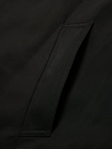 Curvy Line Mac Coat Black