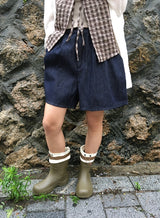 Shooa String Band Short Rain Boots