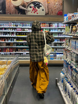 Authentic Hoodie Check Shirt 2C
