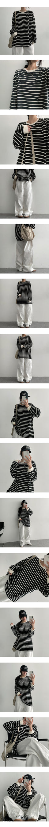[S–2XL] ドゥデンサイドピンタックワイドコットンパンツ (4 colors)