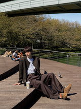 ASCLO Side Three Tuck Slacks (4color)