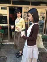 エクラットフローラルスリーブレス (3color)
