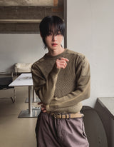 Combat Slim Shoulder Panel Knit