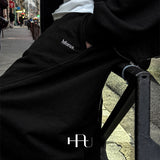[HFORUS MADE] Armor Cut Off Bermuda Pants IN BLACK