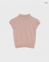 [MADE] Shopping Nagrang Half-neck Short-sleeved Knit