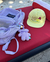 Clover nylon snapback ball cap