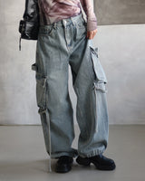 cargo strap jogger & wide jeans