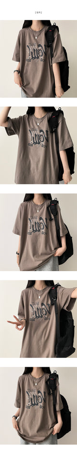 Otle Vintage Boxy Fit Short Sleeve Tee