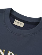 UNISEX Sunflower Circlogo レギュラーフィット スウェットシャツ ネイビー (FCF1TS327M)