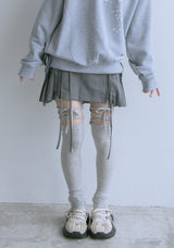 ribbon zipskirt/リボンジップスカート