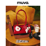 muva. ガーデン レザー 2WAYショルダーバッグ