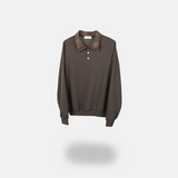 Celine Double Collar Knit (3 Colors)