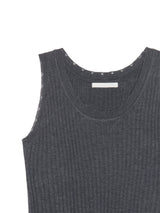 (W) Grain Sleeveless