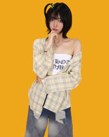 キュービックレタリングハートトップ(2color)