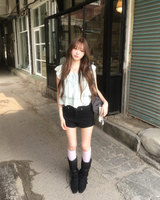 Frill cancan blouse