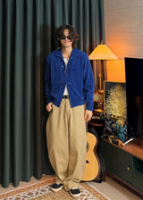 Curved Cotton Pants 5COLOR