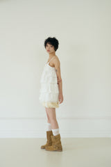 CHOCOLAT CANCAN DRESS (WHITE)