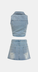 Monica Denim Set