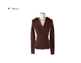 Bacca Slim Cable Hood Knit