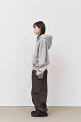 Neo Cropped Zip Hoodie