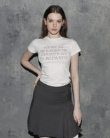 ADORE ME Slim Fit T-Shirt White