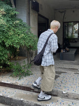 Pintuck Twill Bermuda Pants 3C