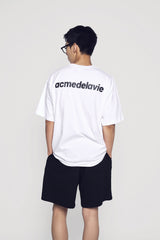 24FW BOLD FONT LOGO SHORT SLEEVE T-SHIRT (OVERSEAS EXCLUSIVE) WHITE