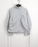 Newer shirring string nylon windbreaker jacket