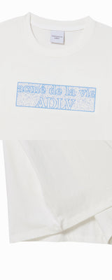 26SSノイズ ボックス ショートスリーブTシャツ