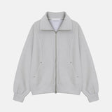 ASCLOカイリベットジップアップブルゾン(7color)