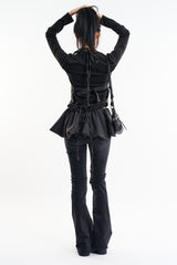 Sign low rise bootcut denim pants