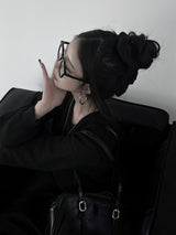 flowy リボンヘアーシュシュ (2color)