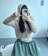 フロントカーゴワイドコットンパンツ🖤💚💛🤎 - 4カラー