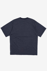 Velin pigment stripe T-shirt