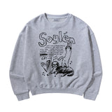 ラブキャッツスウェットシャツ (LIGHT GRAY)