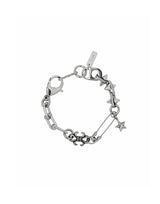 [2164] Punk Mix Chain Bracelet