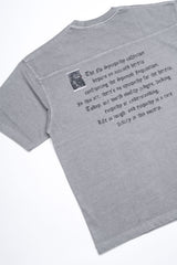 BBD Crushed Faith Pigment T-Shirt (Gray)