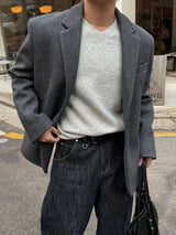 Duns wool blazer jacket