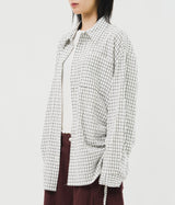 Boyce Jacquard Check Shirt (3color)