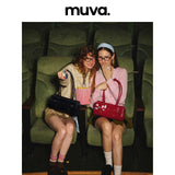 muva. ガーデン レザー 2WAYショルダーバッグ