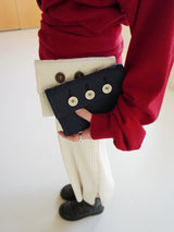 [Pre-Order : 4/30~] Cosymosy コージーボタンノート- Indigo