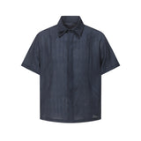 Cedric Crinkle Sheer Shirt