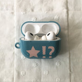 (Copy of) Star Dangdang Dot Mint Sky Blue Glossy AirPods Case