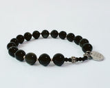 GEM STONE OBSIDIAN BRACELET