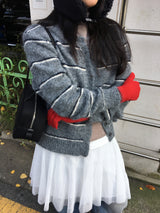 Multiple Stripe Cardigan (2color)