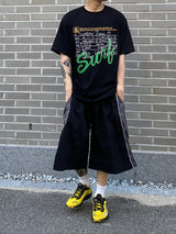 サーフレタリングハーフTシャツ 2C