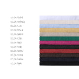 LMN Mar Essential Linen Semi-Over Shirt (12 colors)