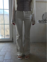 Back Pocket Span Bootcut Pants 