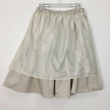 metallic frill skirt (3color)