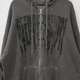 Tones Pigment Hood Zip-up